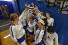 Volleyball vs Emerson  Wheaton College Women's Volleyball vs Emerson College. - Photo by Keith Nordstrom : Wheaton, Volleyball, VB2019